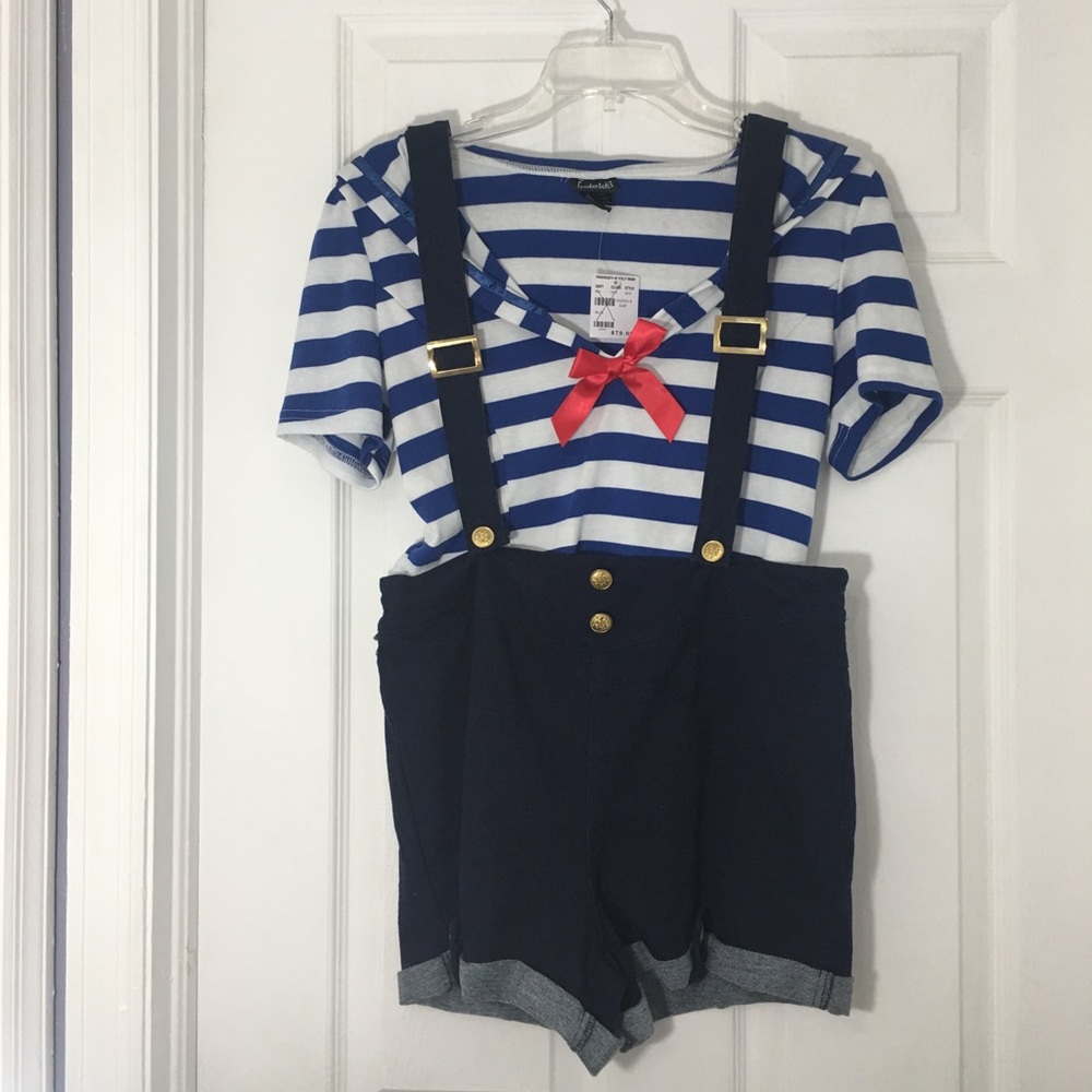 NWT Fredericks of Hollywood Sailor Costume